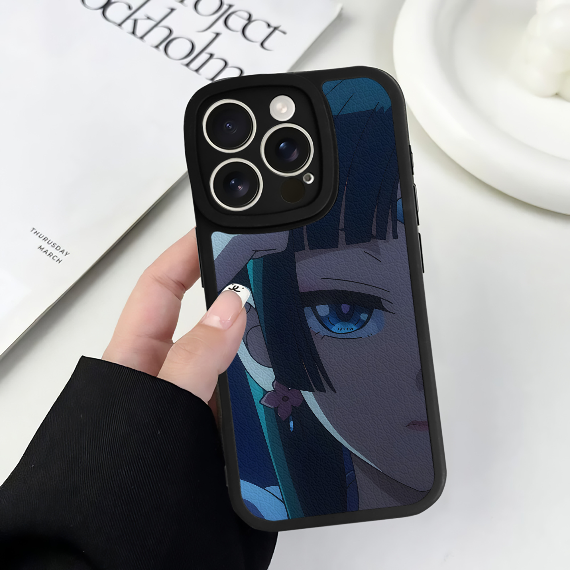 薬屋のひとりごと The Apothecary Diaries 【iPhone 16シリーズ対応】シリコンスマホケース（レザー調） 材質：シリコン